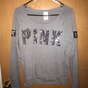 Pink long sleeve shirt